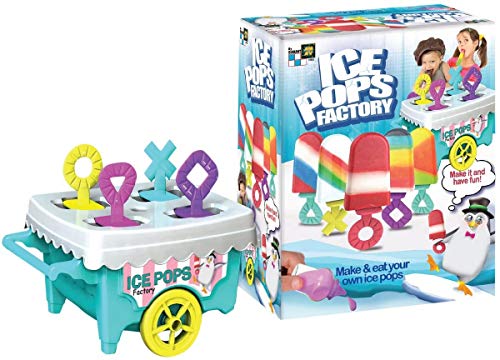 AMAV ICY Delights Ice Pops Factory Toy - DIY Make Your Own Popsicle - Make and Eat Your Own Ice Pops