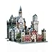 Wrebbit3D Neuschwanstein Castle 3D Puzzle | 890 Jigsaw Puzzle Pieces | Germany Iconic Landmark and Architectural Masterpiece