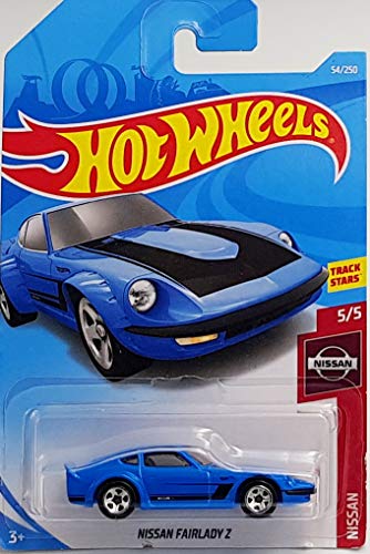 Hot Wheels Nissan Fairlady Z a escala 1:64 azul miniatura 1