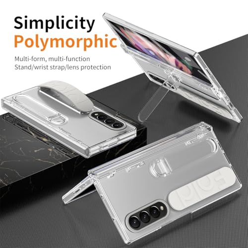 Coque Samsung Galaxy Z Fold 3 protégeant l'écran des chutes avec béquille - 4