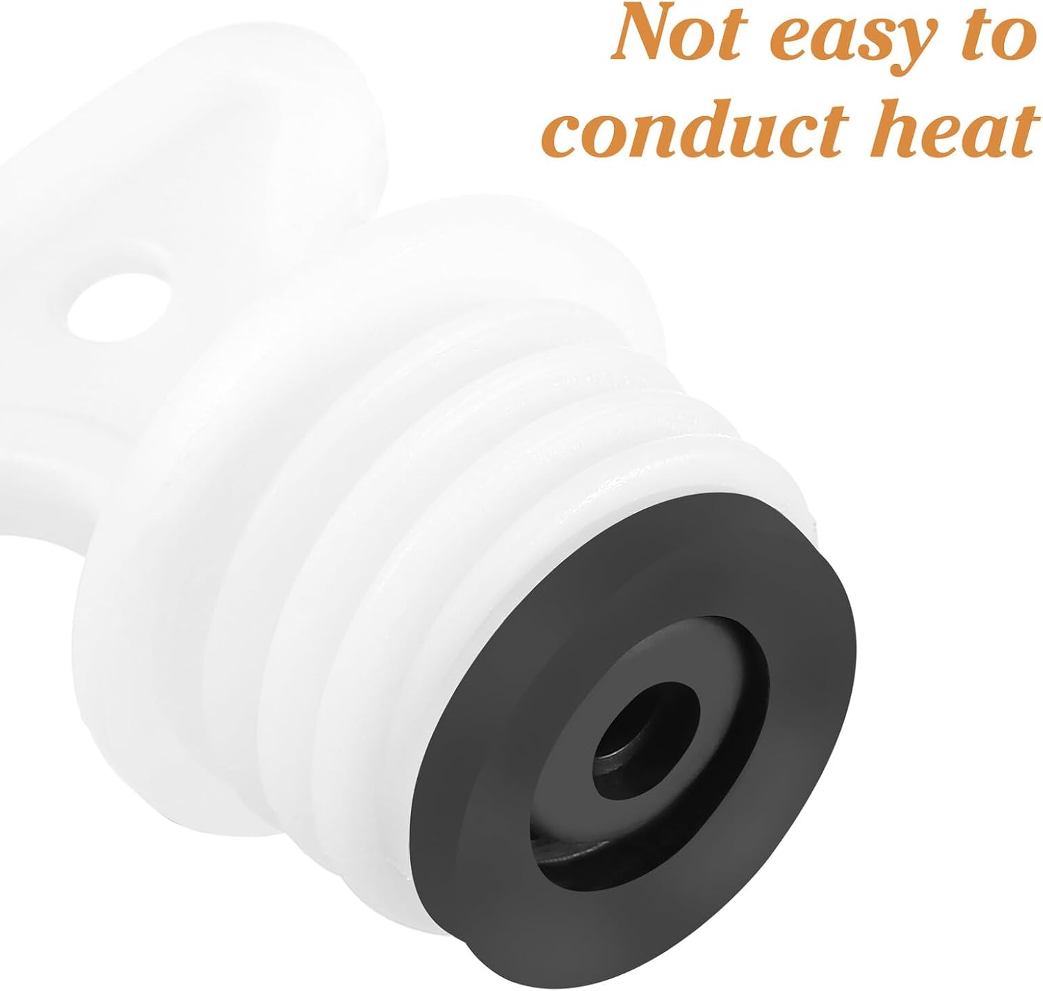 TIDTALEO Hot Water Bag Rubber Stopper 2pcs 18mm Leakproof Hot Water Bottle Caps Replacement Sealing Plugs for Relief Therapy and Cold Heat Packs