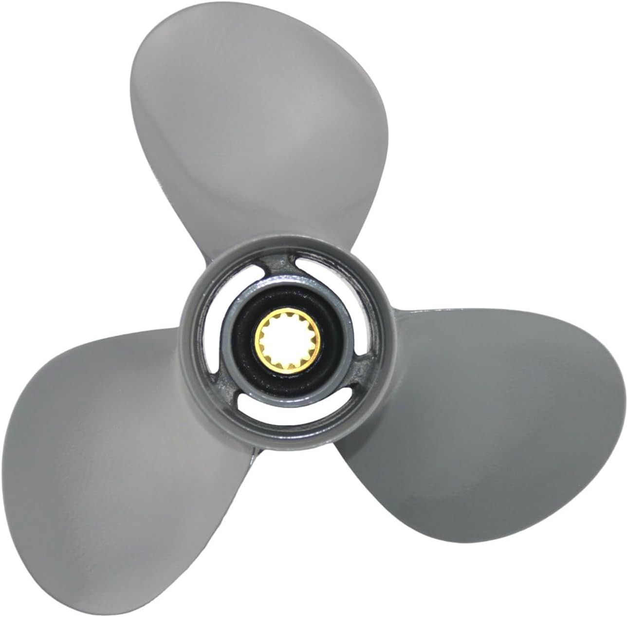 11 3/4" x 10" 3-Blade RH Propeller for Honda Outboard Engines (35-60HP) 35hp/40hp/45hp/50hp/60hp - 13 Tooth Premium Aluminum