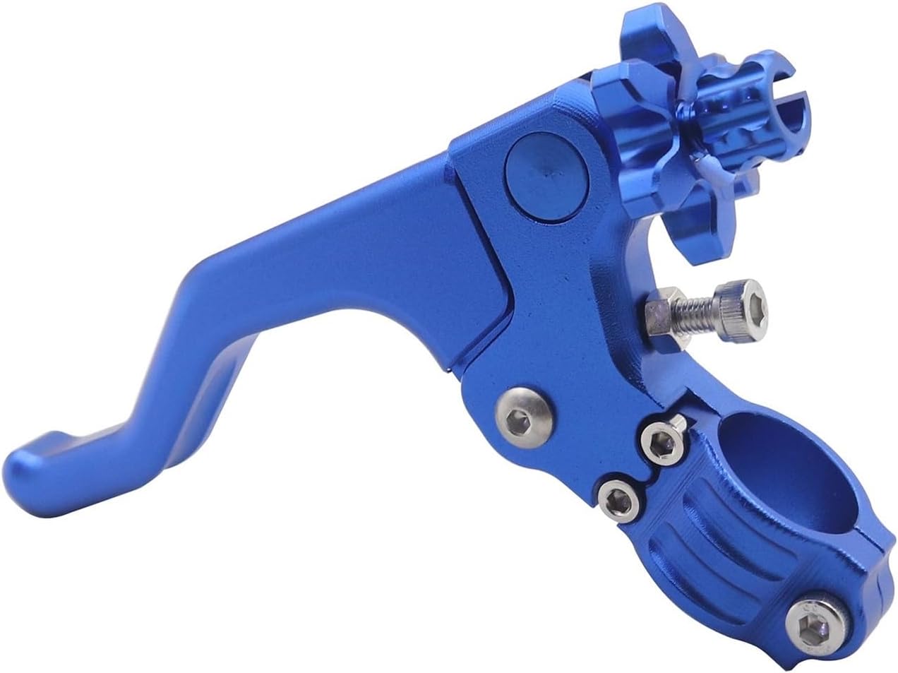 Motorcycle Short Stunt Clutch Lever YZ WR 80 85 125 250 250F 426F 450F 125X 250X 250FX 450FX TTR125 TTR250 TTR600(Blue)