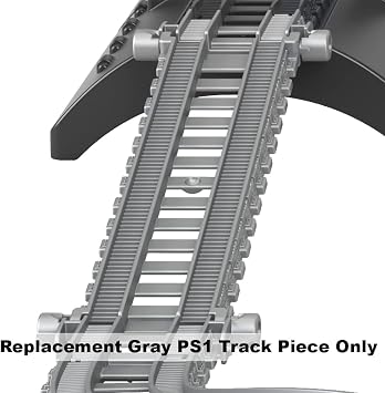 Replacement Part for Thomas and Friends 2 in 1 Transforming Thomas Playset - GXH08 - Gray PS1 Track Piece
