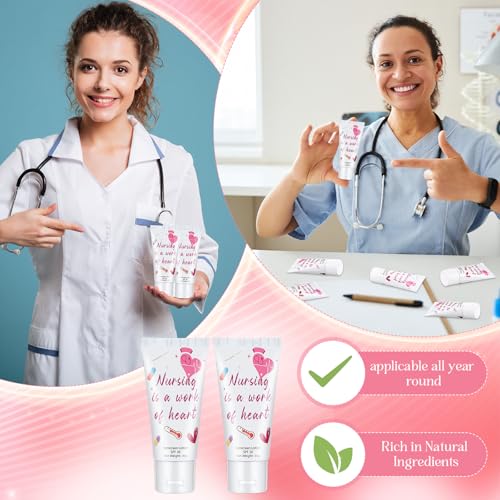 Image of 12 Pcs Mini Sunscreen Bulk for Summer Party Wedding SPF 30 Water Resistant Sunscreen Lotion Bulk 1oz Travel Size for Thank You Gifts Wedding Supplies (Nurse)
