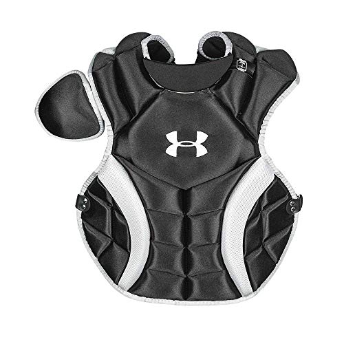 Under Armour PTH Victory Series Chest Protector Meets NOCSAE Standard, AGES 9-12, BLACK