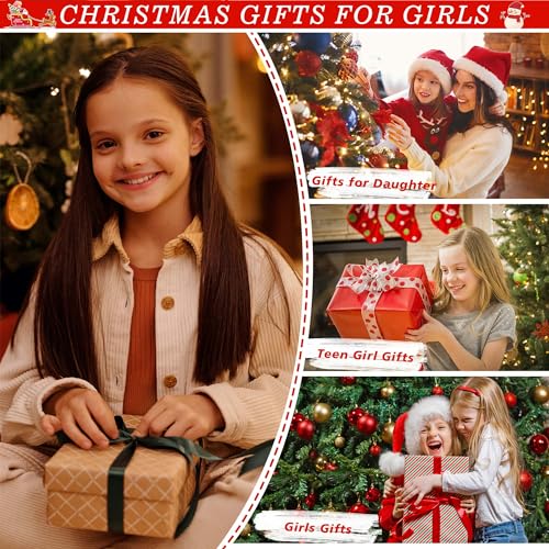 Unicorns Gifts for Girls Necklace, White Gold Plated Colorful CZ Heart Pendant Unicorn Necklace for Girls Women Initial Necklace Unicorn Jewelry Birthday Christmas Gifts for Girls Kids4