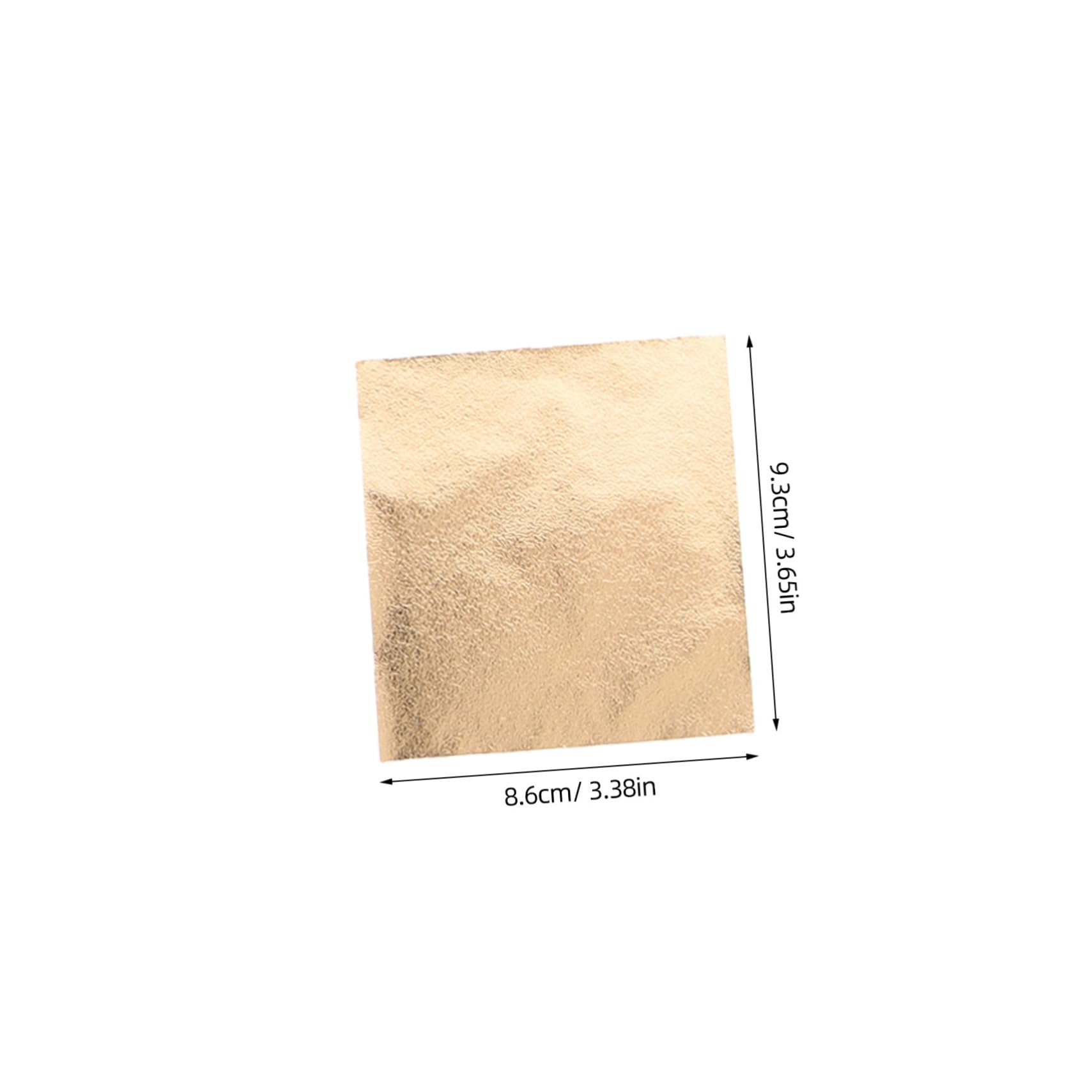 Folienbasteln 240 Stück Mehrfarbiges Imitationsgoldblattpapier