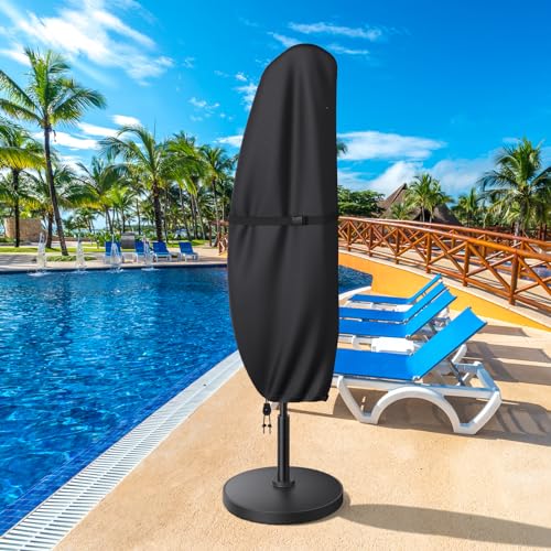 Capas de guarda-chuva de pátio, 3,6 a 4,3 m