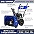 BILT HARD Snow Blower Gas Powered, 24 Inch 2-Stage Self-Propelled 212cc Engine with Electric Start, LED Headlight, 13" Snow Terrain Tires, Gas Snow Blower for Driveway