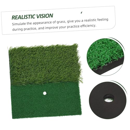 Tapis entraînement de golf multifonctionnel avec base pliable de swing