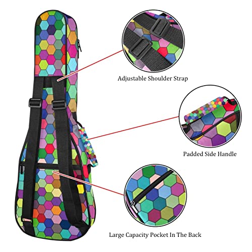 Sac pour ukulélé de concert robuste résolvant le problème de transport
