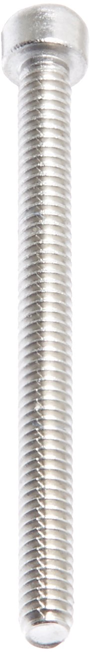 18-8 Stainless Steel Socket Cap Screw, Internal Hex Drive, Meets ASME B18.3/ASTM F837, 1/4" Length, Fully Threaded, 1/4"-20 Threads (Pack of 100)