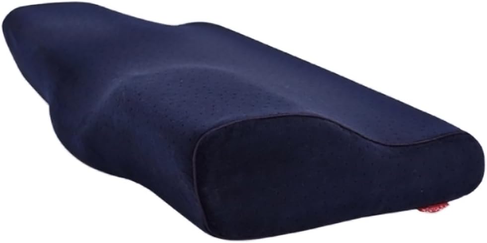 Ishowstore Arched Side Designed Soft Memory Foam Therapeutic & Ergonomic Design Pillow for Neck Pain Relief, Cervical Contour Bed Pillow for Back and Side Sleepers