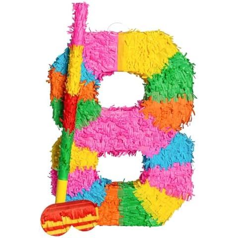 Fax Potato Pinatas Number 8 Cardboard Pinata Cover