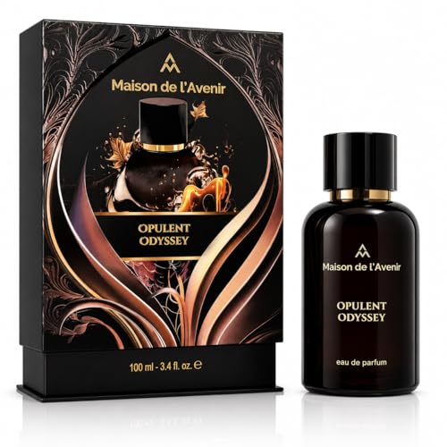 Maison de l'Avenir Opulent Odyssey | Oriental Woody Fragrance | Unisex Cologne & Perfume | Natural & Essential Oils | Eau de Parfum (24 Hours) | Made in UAE | 100ml / 3.4 fl. oz.