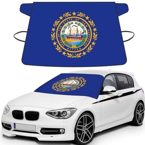 Couverture de pare-brise New Hampshire pour protéger votre voiture du gel