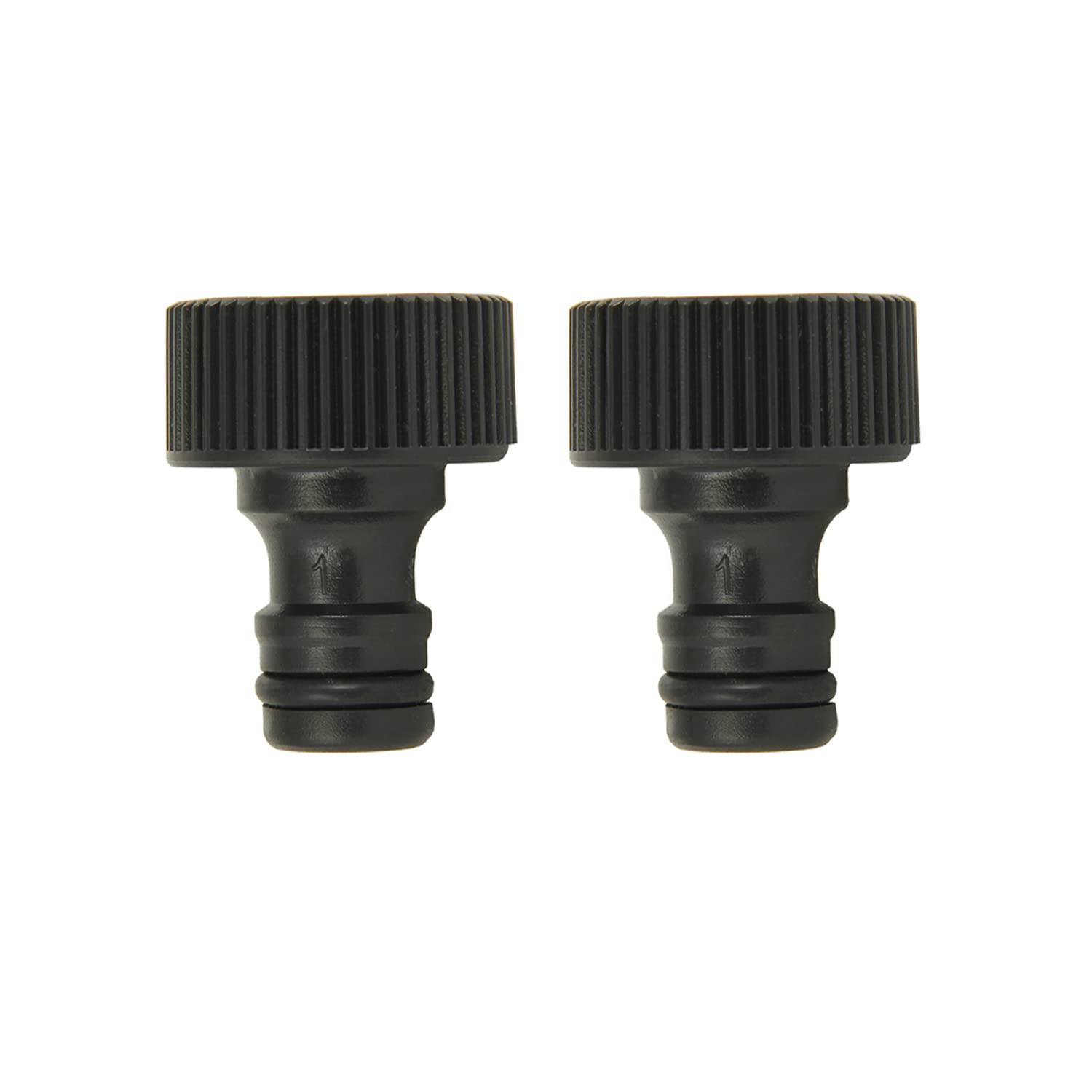 Divine Tree 3/4 inch Tap Connector for Threaded Tap Pipe Adaptor Garden Water Hose Quick Connector for Garden Pipe Fitting Pack 2 (B09HHJPGB8) Amazon Price History, Amazon Price Tracker