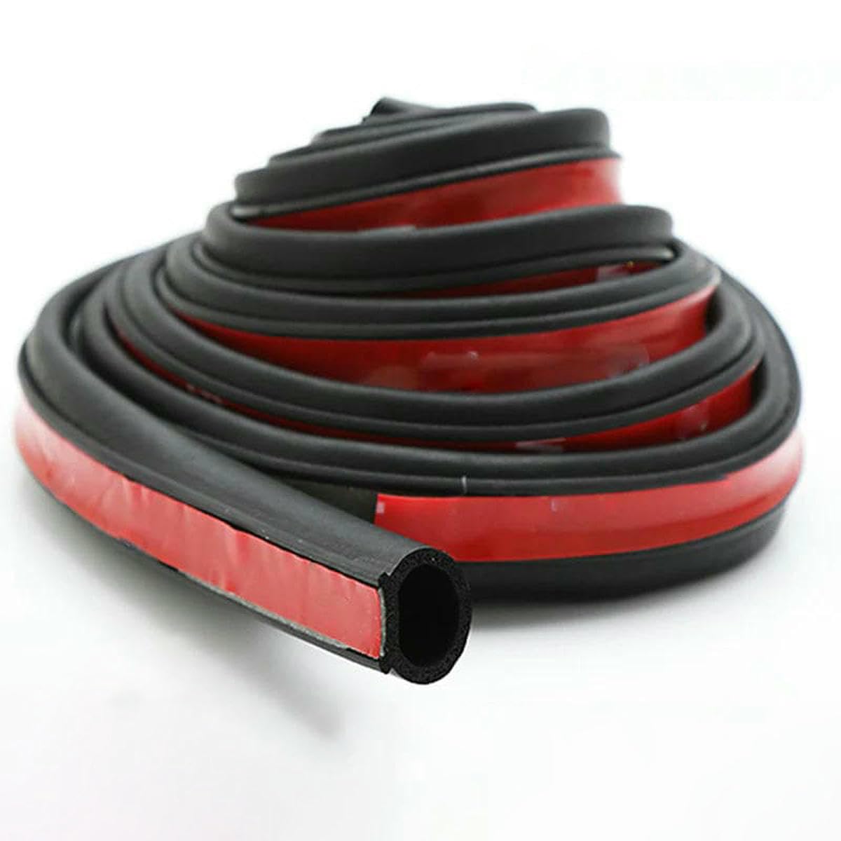 Yfshc 4M Small D 2/4/8M Car Door Seal Strip Auto Rubber Seal D Z P Type Noise Insulation Anti-Dust Soundproof Sealing Strips Interior Accessories