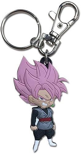 Dragon Ball Super Goku PVC negro llavero Goku Super Saiyan Negro Rose