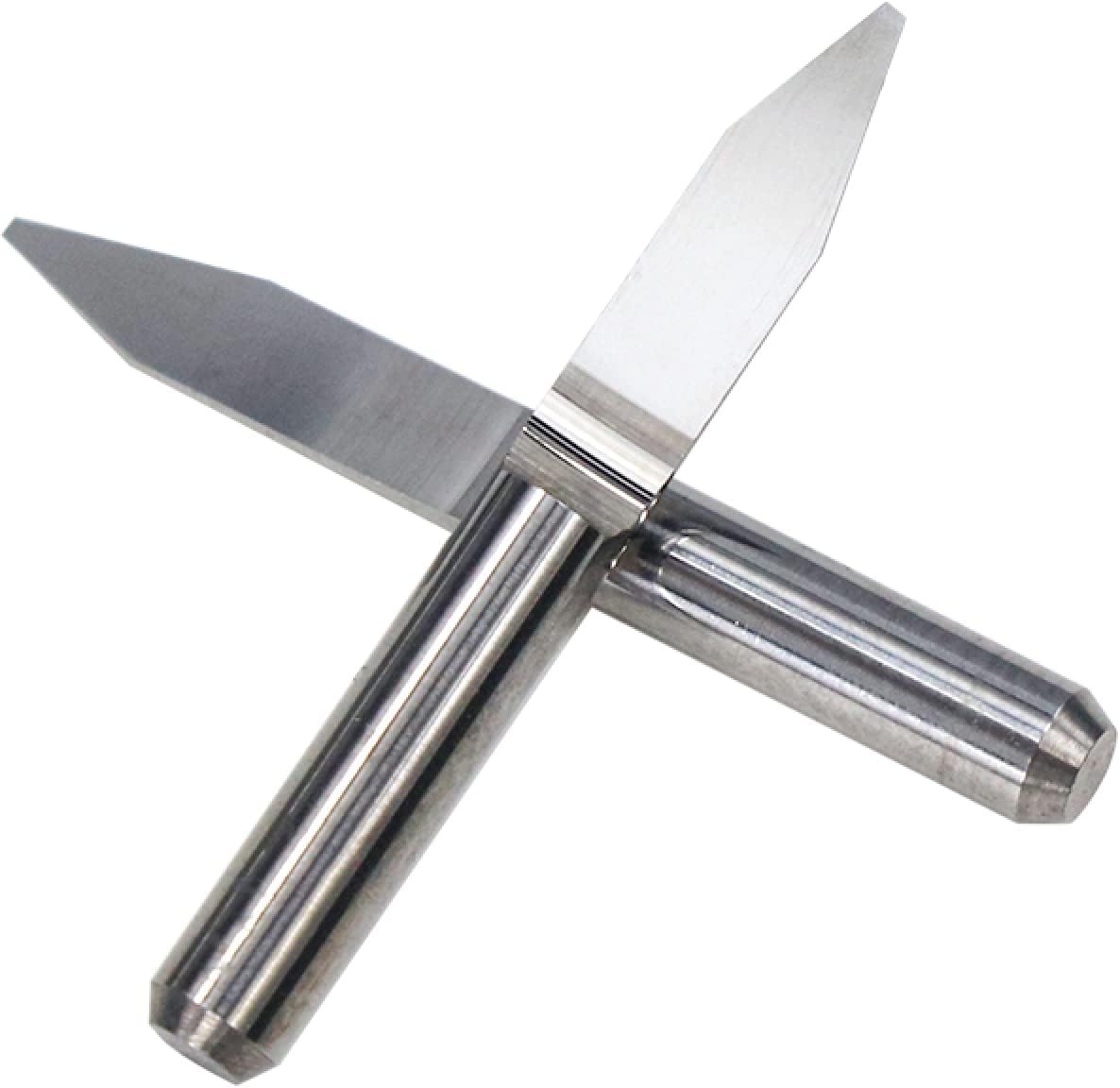 Drill Bit 10pcs Carbide End Mill 3.175mm Shank V Shape Tip Carving Cutter 3D Milling Cutter,10pcs Degree30x0.1mm