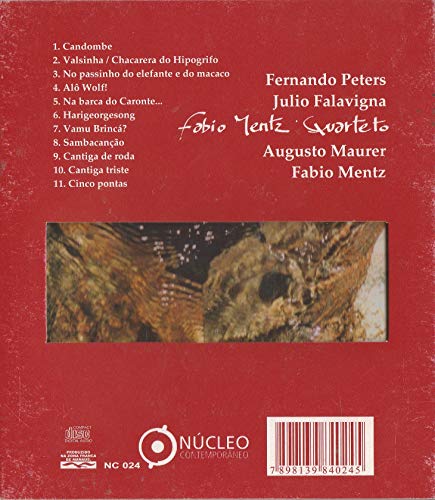 Fabio Mentz Quarteto - Cd Cantigas - 2003
