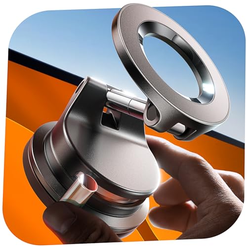 LISEN Vakuum Handyhalterung Auto Magnet - 2026 für Magsafe...