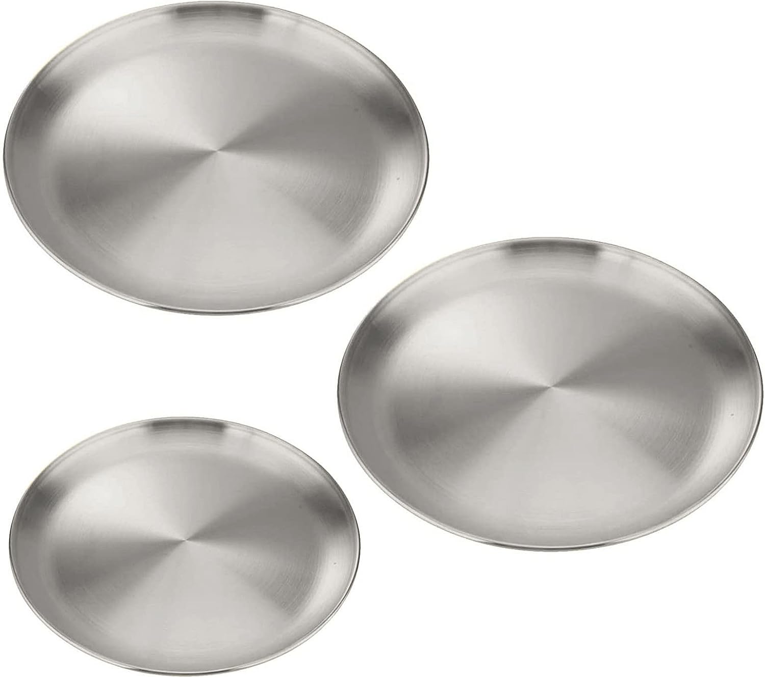 3er Set Edelstahl-Serviergestell – Doppelstöckiger Tellerhalter Für Buffet, Backblech & Meeresfrüchte, Platzsparend