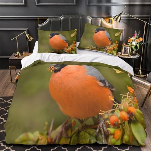 Housse de couette effet 3D abeille parure de lit microfibre luxe 220x240cm - 2