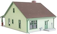 Vista 1 de Walthers 933-3797 Craftsman Bungalow Kit de modelo, multicolor