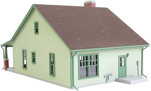 Walthers 933-3797 Craftsman Bungalow Kit de modelo, multicolor
