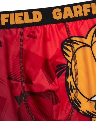 Garfield Men's Boxer Briefs - No Fly, Anti-Chafing Stitching, Comfort Shaped/Cotton Lined Crotch3
