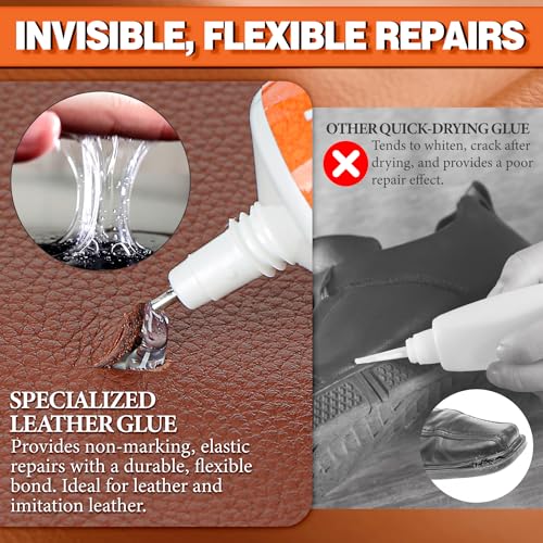 Leather Glue with Metal Tip 2.1 fl oz