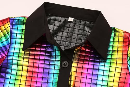 Disfraz disco 70s para niños talla 5-7 años miniatura 4