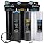 PRO+AQUA Elite Series GEN2 PRO-100-E 3-Stage Whole House Water Filtration System for City and Well Water with Pressure Gauges, Removes 99% of Chlorine, VOCs, Odors & Contaminants, 1” Ports