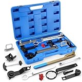 Ghekkli 11-TLG Motor Einstellwerkzeug Set, Zahnriemen Werkzeug, für VAG EA211 1.0, 1.2, 1.4, 1.6L FSI TSI TFSI Motoren, Kompatibel mit Audi, VW, Jetta, Seat, Skoda