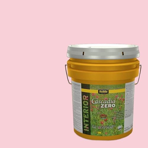 Vista 84 de Rodda Paint CASCADIA ZERO - Pintura satinada e imprimación para interiores en uno, 1 galón, Lady Flower Flor de señora