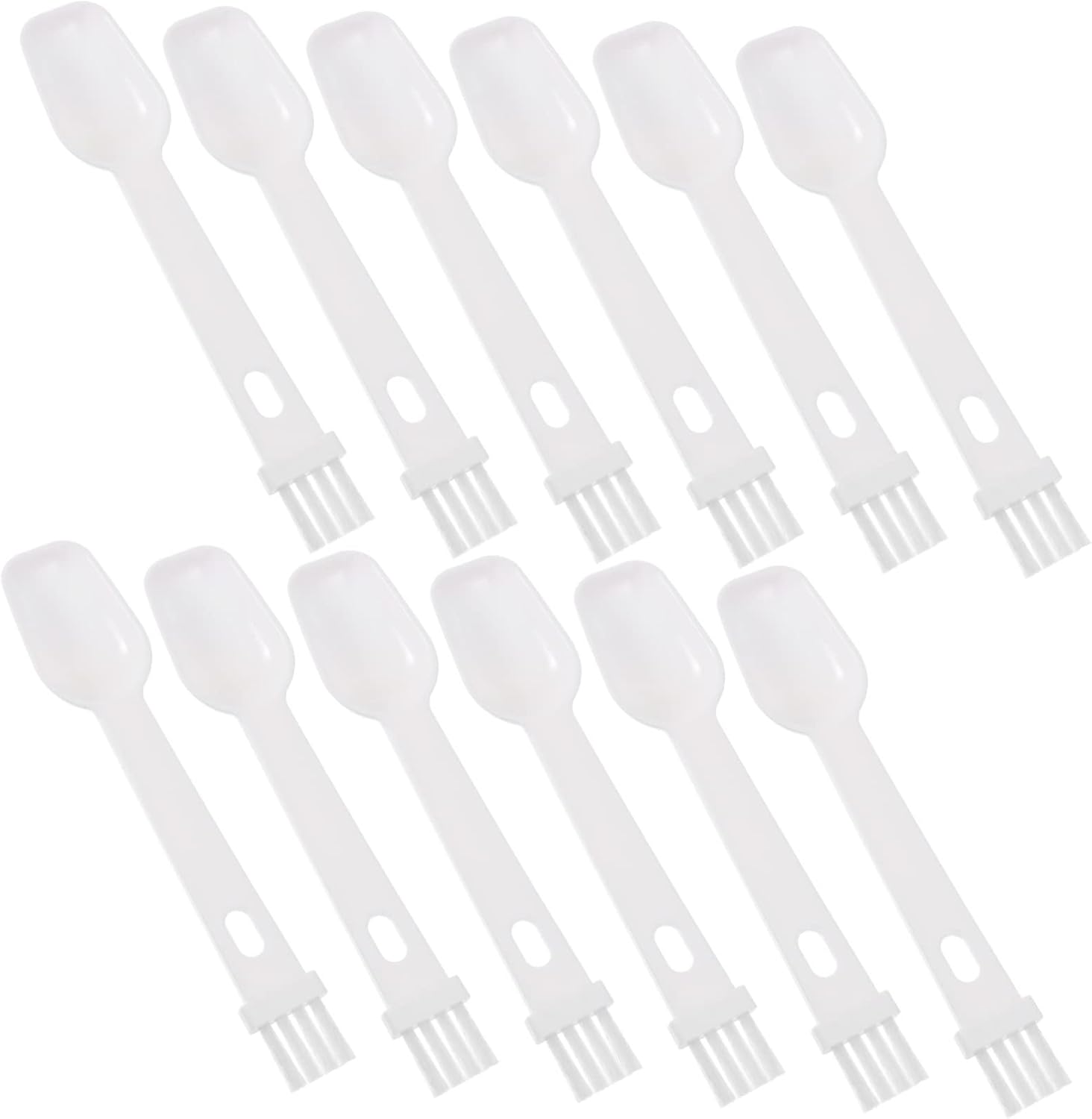 iplusmile 12pcs with Beans Mesuaring White Measuring