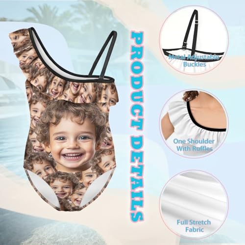 Image of Yzaoxia Girls Swimsuits One Piece Bathing Suit Sleeveless Gymnastics Swimwear for Kids 3-14Y