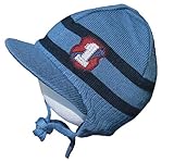 Strickmütze mit Futter, mit Schirm