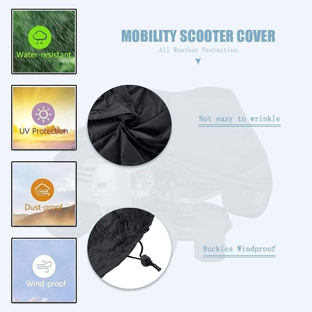 Fundas para Tractor cortacésped， 210D， Impermeables， Oxford， Resistentes al Polvo， Cubiertas para cortacésped， Cubierta Protectora cm cm cm ，cm
