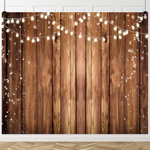 8x6FT Brown Wood Photography Backdrop Vintage Wood Grain Backdrop ...