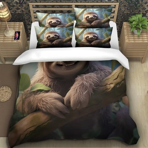 Parure de lit chiot housse de couette microfibre respirante King - 5