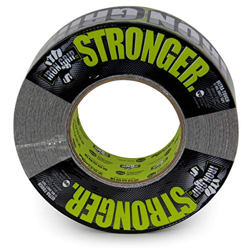 Ipg Iron Grip Heavy Duty Duct Tape, 1.88" X 35 Yd, Black (Single Roll) - Ig235 #TOP1