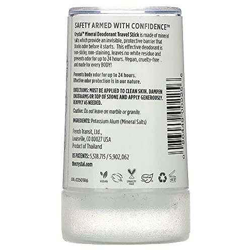 Desodorante Natural Em Pedra Crystal 40G Importado EUA
