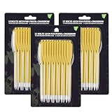 Crossbow Bolts 50-80lbs Mini Crossbow Target Arrows Mud Yellow Archery Pistol Fishing Hunting 6.3" S