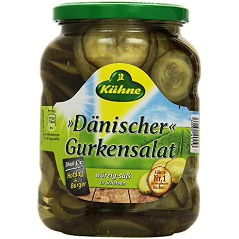 Kühne Gewürzgurke Dänischer Gurkensalat, 670g Cover