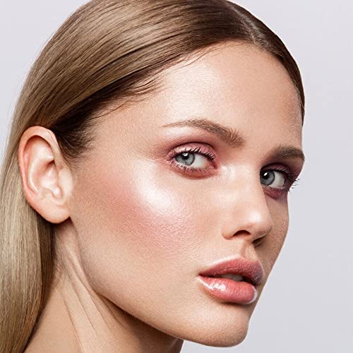 Boobeen Highlighter Makeup Highlighter Palette Powder Shimmer Highlighter Makeup Facial Illuminator Bronzer Palette Waterproof Long Lasting #TOP5