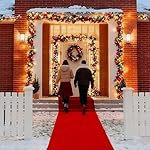 3x10 ft Extra Thick Red Carpet Runner for Party & Events,Festival Celebration,Prom Proposal & Wedding, Graduation Ceremony, Award Ceremony,VIP Reception,Heavy-Duty Red Rug - Image 2