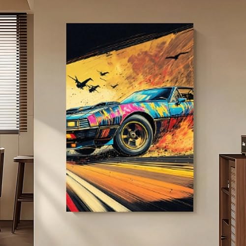 Cuadro para póster decorativo de 40x50cm sin marco listo para colgar en paredes de dormitorios 3